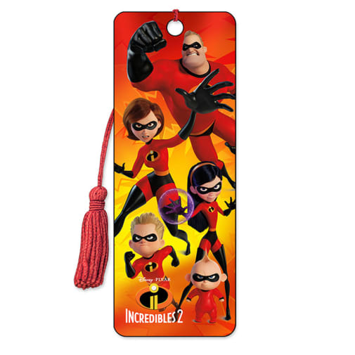 Disney Incredibles 2 3D Bookmark