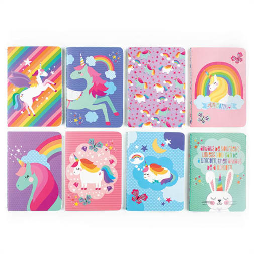 Pocket Pal Mini Journals - Unique Unicorns (Set/8)