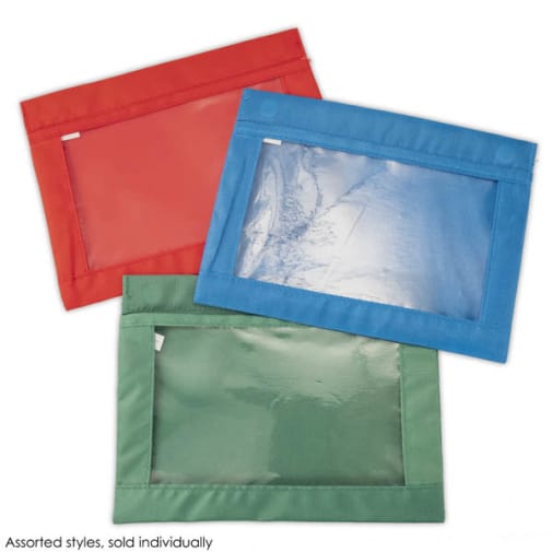 Magnetic Locker Pouch (8-1/4" x 6-1/4") assorted colors
