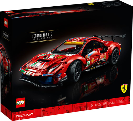 LEGO Technic Ferrari 488 GTE AF Corse #51 (42125)