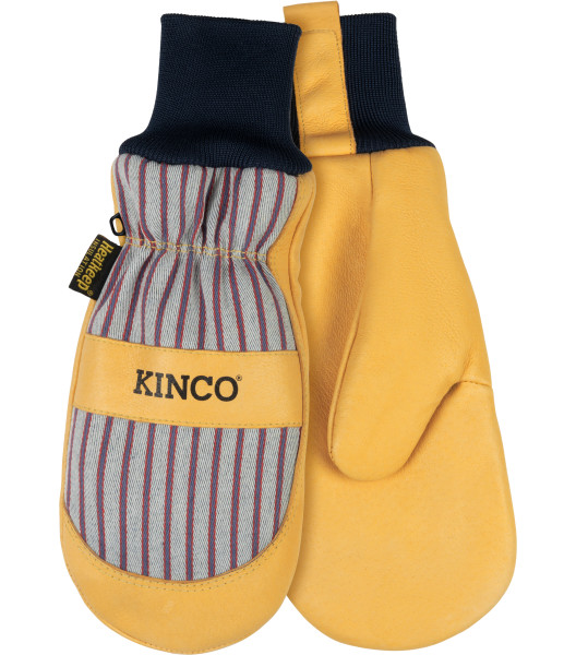 1927KWT&trade; Lined Premium Grain Pigskin Palm Mitt with Knit Wrist