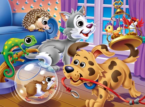 MasterPieces Google Eyes Puzzle - Pets (48 piece puzzle)
