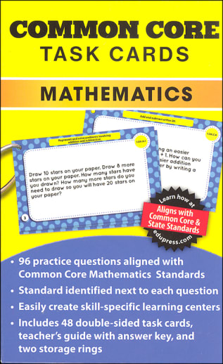 Common Core Math Task Cards Grade 1