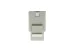 Cat6 RJ45 110 Type Keystone Jack, Gray