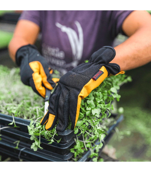 KincoPro&trade; Breathable Light-Duty Black Synthetic, Black, large