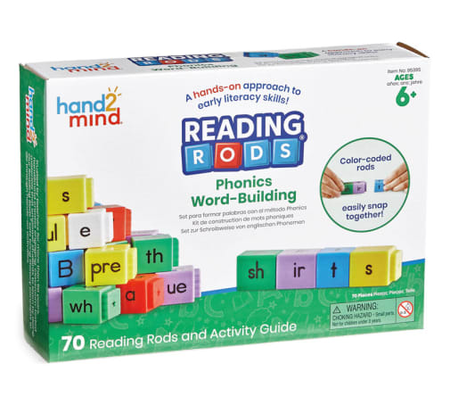 Reading Rods Phonics Word-Building Set