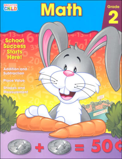 Math Grade 2 Workbook (Brighter Child)
