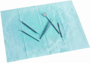 Durawick Nonsterile Blue Procedure Towel, 13 x 18 Inch MK 736284