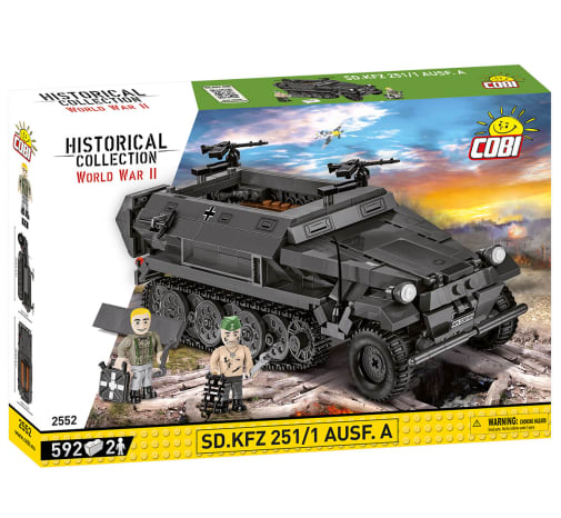 COBI Sd.Kfz. 251/1 Ausf. A Half-Track - 590 pieces (World War II Historical Collection)