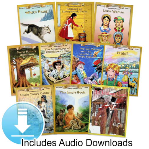 All 10 Level 1 Classic Worktexts with Audio Downloads