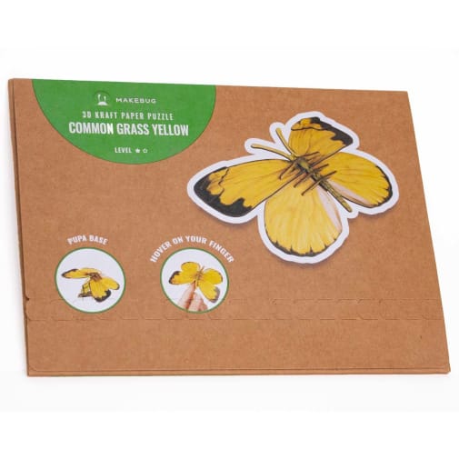Bring Nature Home - Common Grass Yellow Butterfly 3D Puzzle (Small)