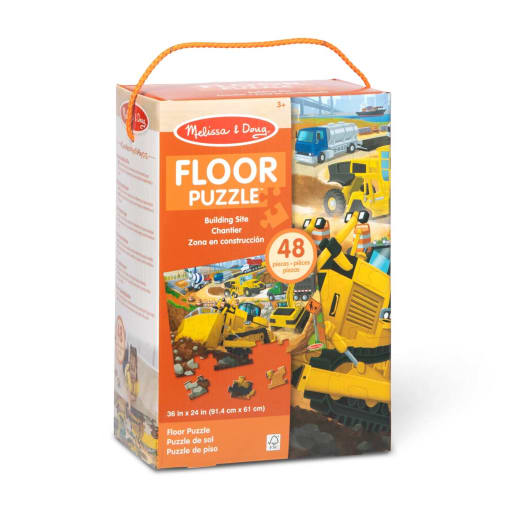 Melissa & Doug Building Site Floor Puzzle (48 Pieces)