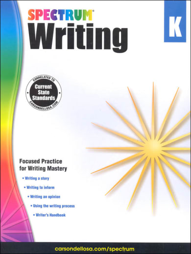 Spectrum Writing 2015 Grade K