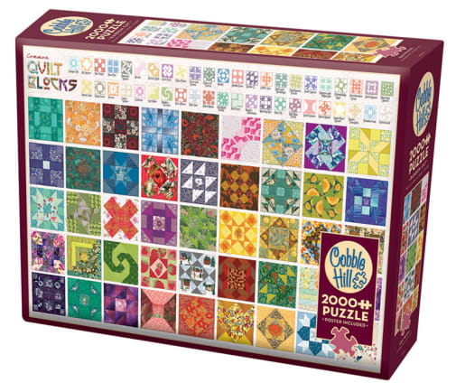 Cobble Hill Quilt Blocks Puzzle (2000 piece)