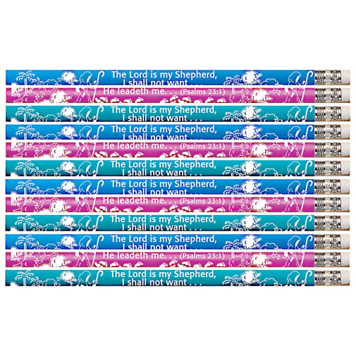 Lord is My Shepherd Pencils (Dozen)