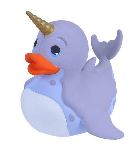 Rubber Duck Bath Toy (Narwhal)