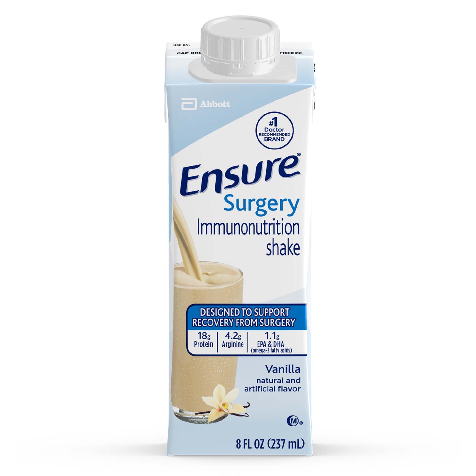 Ensure Surgery Vanilla Immunonutrition Shake, 8-ounce carton MK 1053427