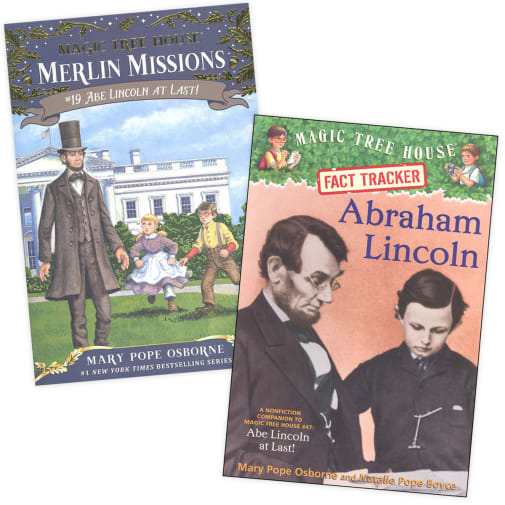 Magic Tree House Abraham Lincoln With Fact Tracker
