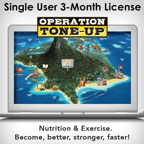 Operation Tone-Up Program: Single 3-Month License