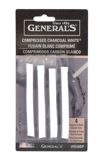 Charcoal White Sticks (4 sticks per package)
