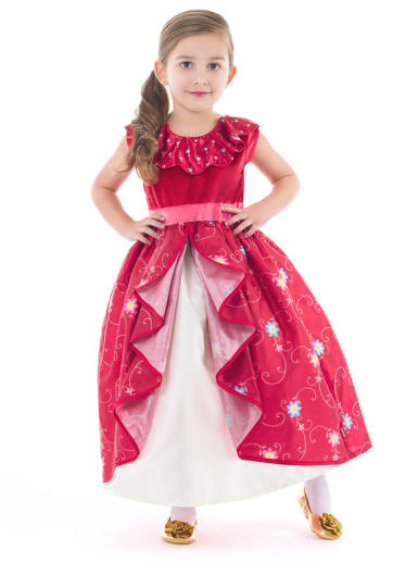 Little Adventures Spanish Princess Dress, Size S (Ages 1-3)