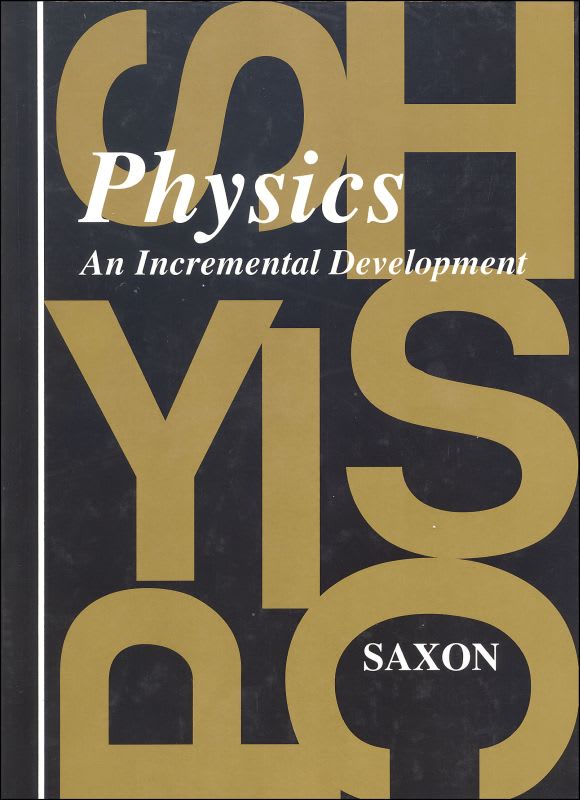 Saxon Physics Student Text