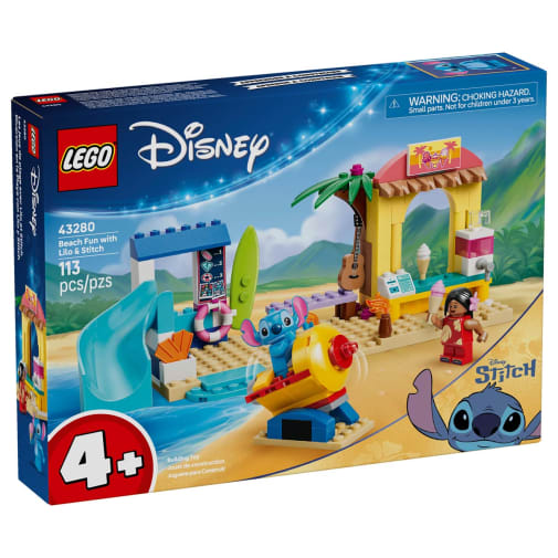 LEGO Disney Classic Beach Fun with Lilo & Stitch (43280)