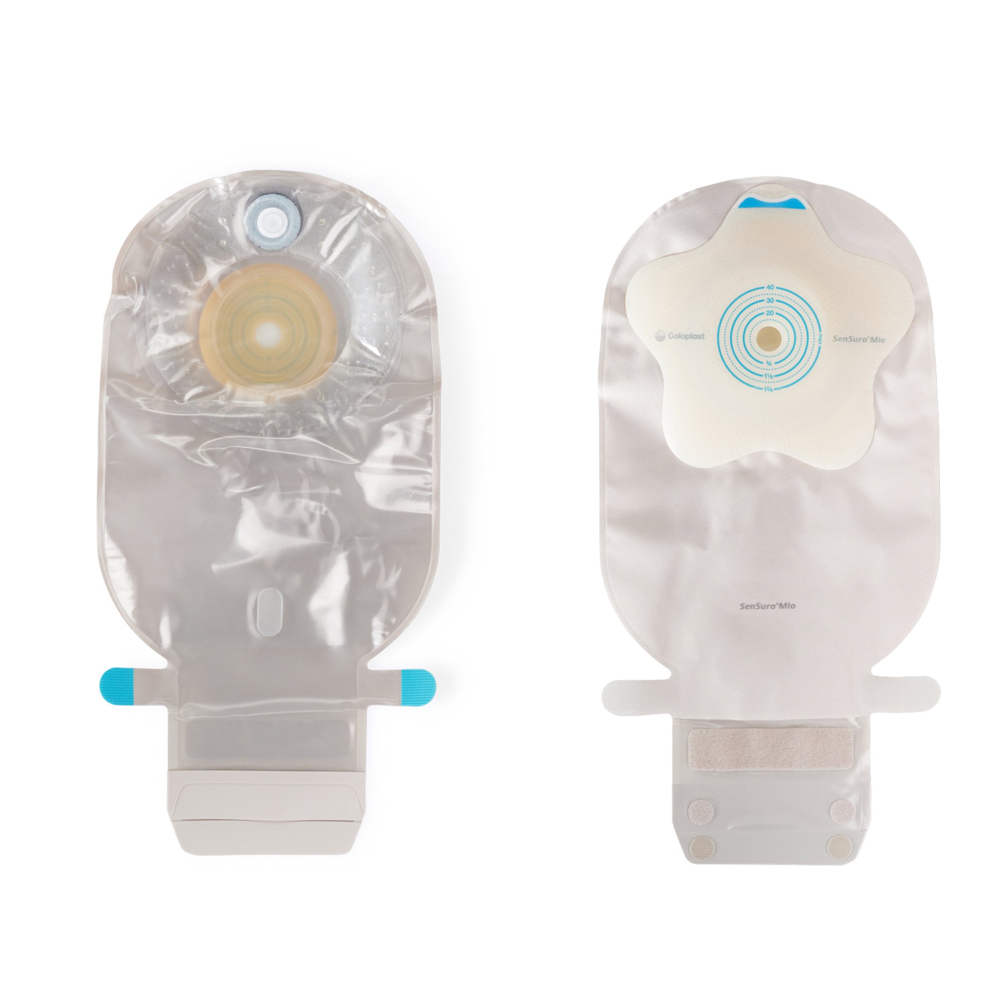 SenSura Mio Convex Flip 1-Piece Transparent Ostomy Pouch, 10  50 mm Stomas MK 1124391