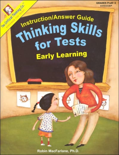 Thinking Skills for Tests Early Elementary Answer Guide