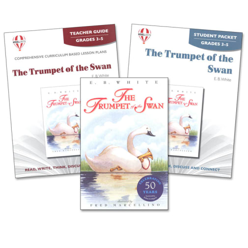 Novel Units Trumpet of the Swan Set