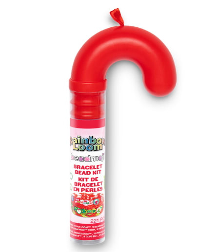 Rainbow Loom Candy Cane Surprise Bracelet Kit