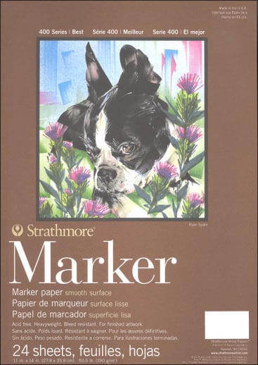 Marker Paper Pad - 11" x 14" (24 sheets)