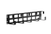 Kendall Howard 2U Tool-less 5 D-Ring Cable Manager
