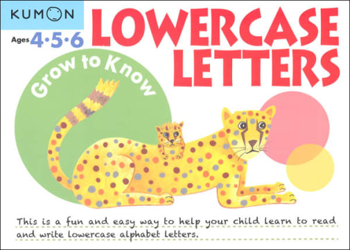 Grow to Know Lowercase Letters Workbook (Pre-K)