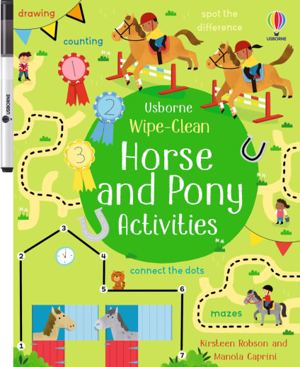Horse and Pony Activities (Wipe-Clean)