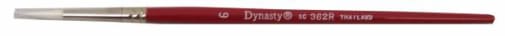 Dynasty White Taklon #6 Round Paint Brush (SC 362R)
