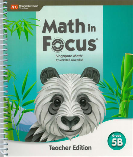 Math in Focus 2020 Teacher Edition Volume B Grade 5