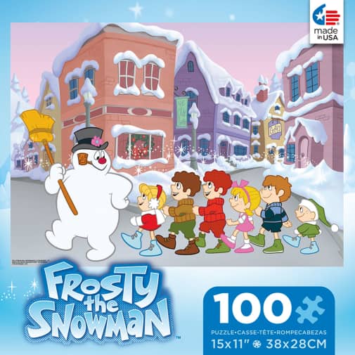 Ceaco Frosty The Snowman Follow Frosty Puzzle (100 pieces)