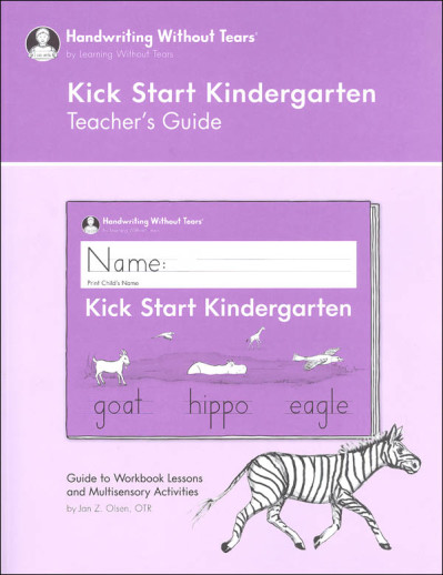 Kindergarten Teacher's Guide Handwriting Without Tears Paperback New  Lessons