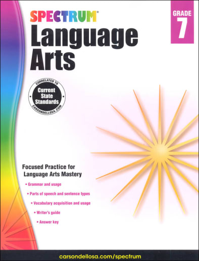 Spectrum Language Arts 2015 Grade 7