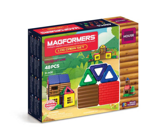 Construction Building Set in a Box - 48 Pieces