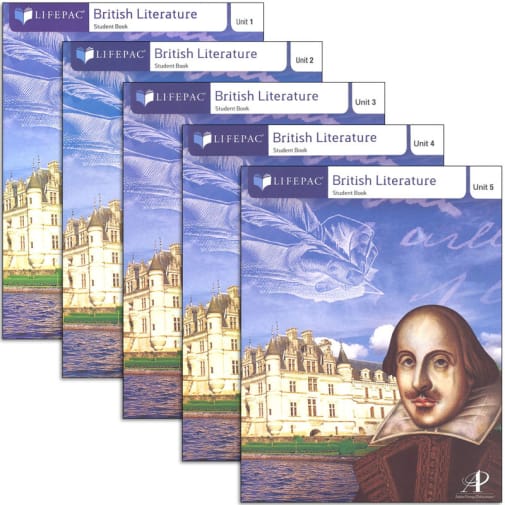 British Literature Lifepac Set