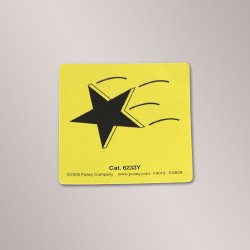 Magnetic Sign Alert Posey Falling Star Symbol MK 871356