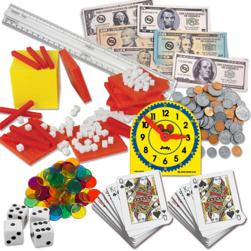Second Grade Math with Confidence Manipulatives Set