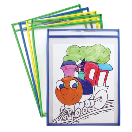 Dry Erase Coloring Pocket