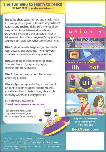 Phonics 4 DVD Set