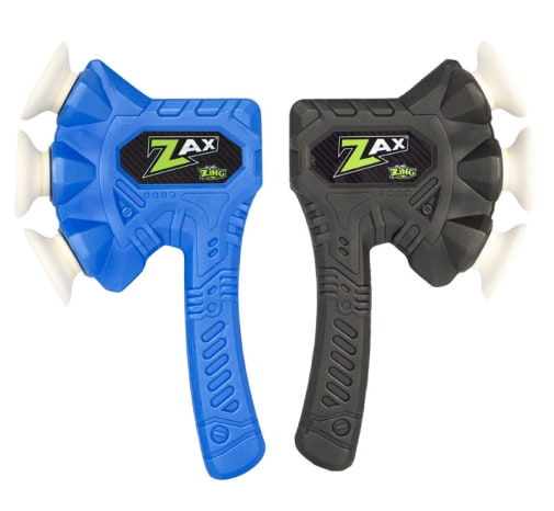 Zax Axe with roll up target