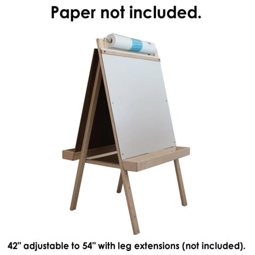 Beka Ultimate Easel: Green Chalkboard & Markerboard with Wood Trays