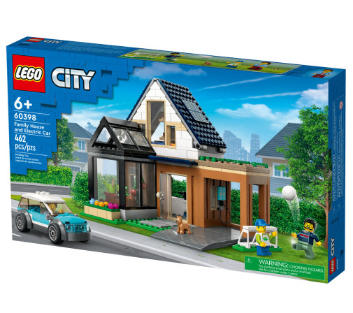  LEGO My City Family House and Electric Car 60398