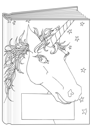 Unicorn Bare Book